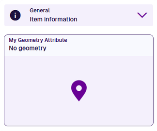 A GeoJson attribute field