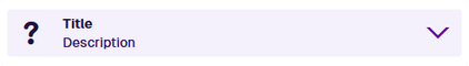 An example section header