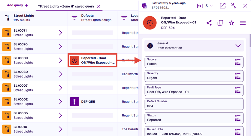 Selecting a Link attribute cell containing a single value