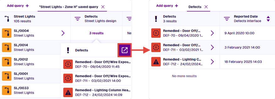 Selecting a Link attribute cell containing multiple values
