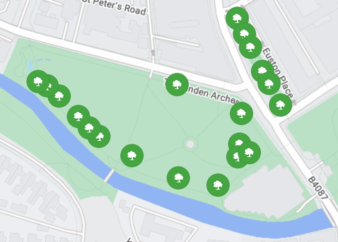 Bin items appearing as individual icons after zooming in