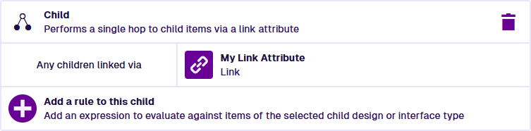 An example Child expression