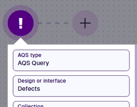 The root node configured for the Defects interface