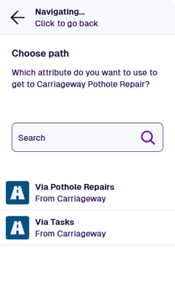 The left-hand list showing all available Link attributes